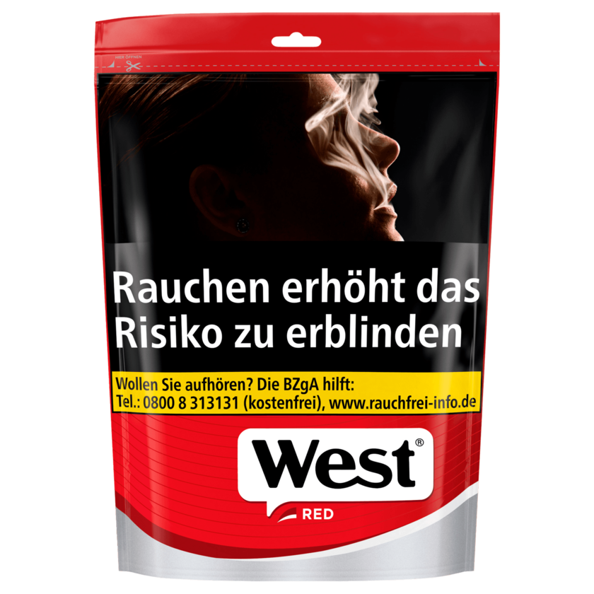 West Red Tabak 134g